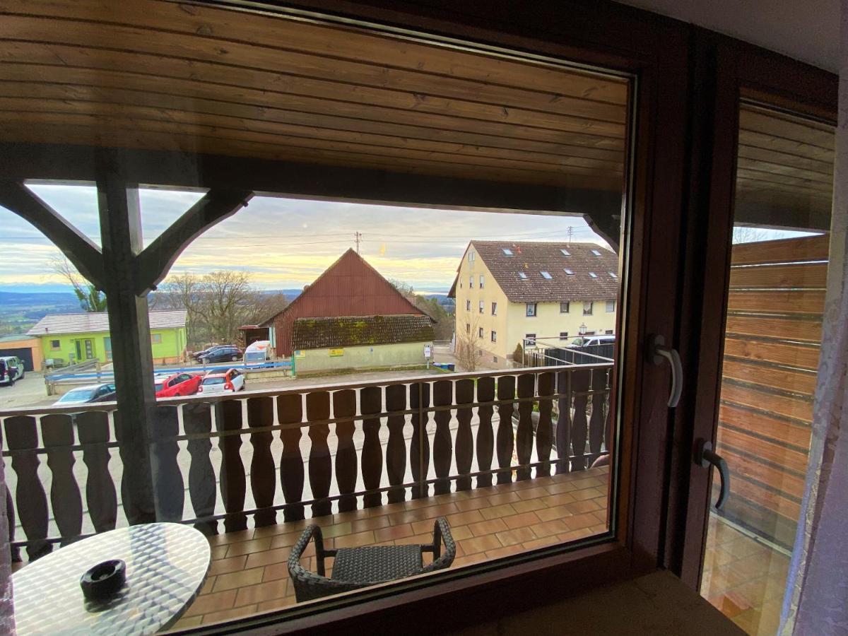 Pension Adler Owingen Esterno foto